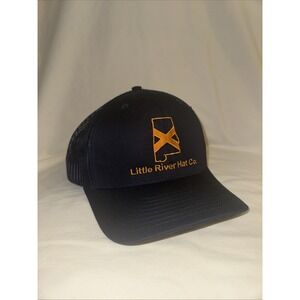 Little River Hat Company Richardson Trucker Alabama Embroidery Logo Hat Black